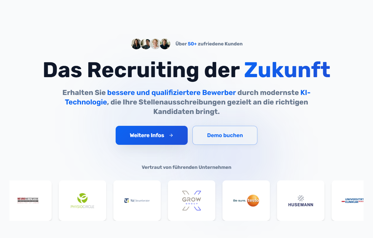 Startseite von NextStep HR