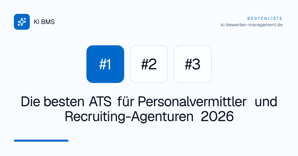 Die besten ATS für Personalvermittler und Recruiting-Agenturen 2026