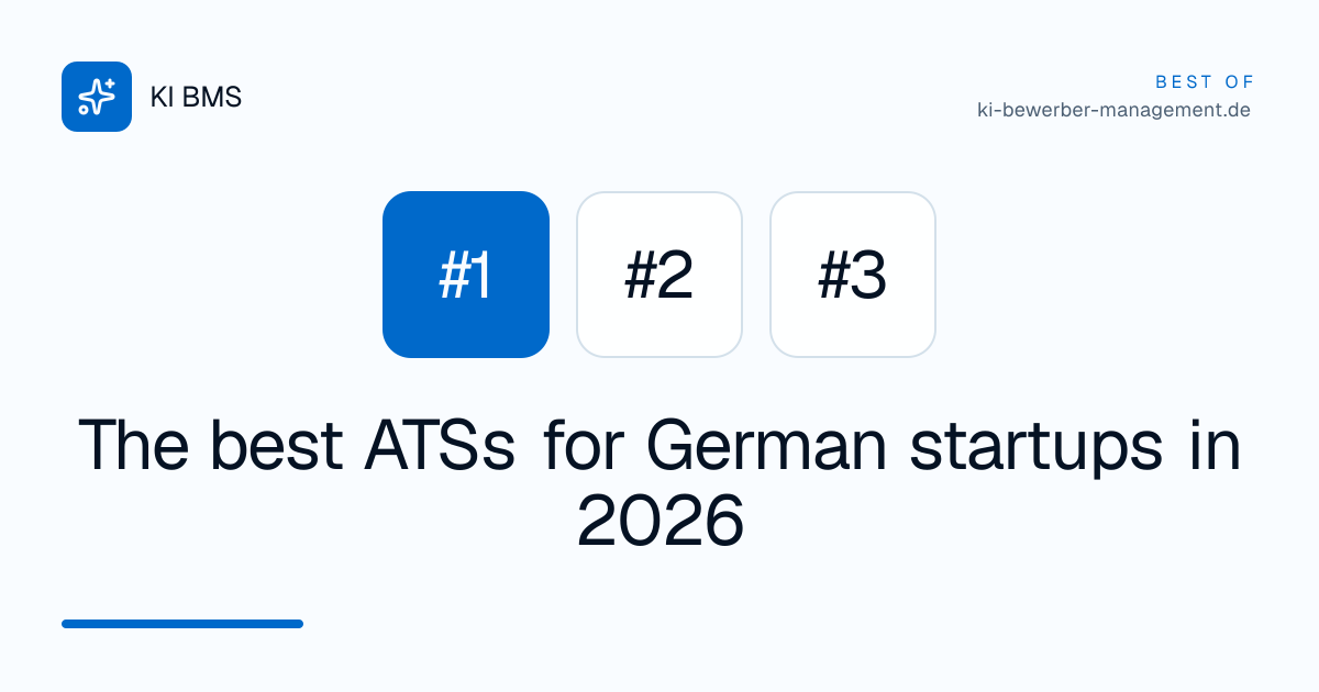 The best ATSs for German startups in 2026