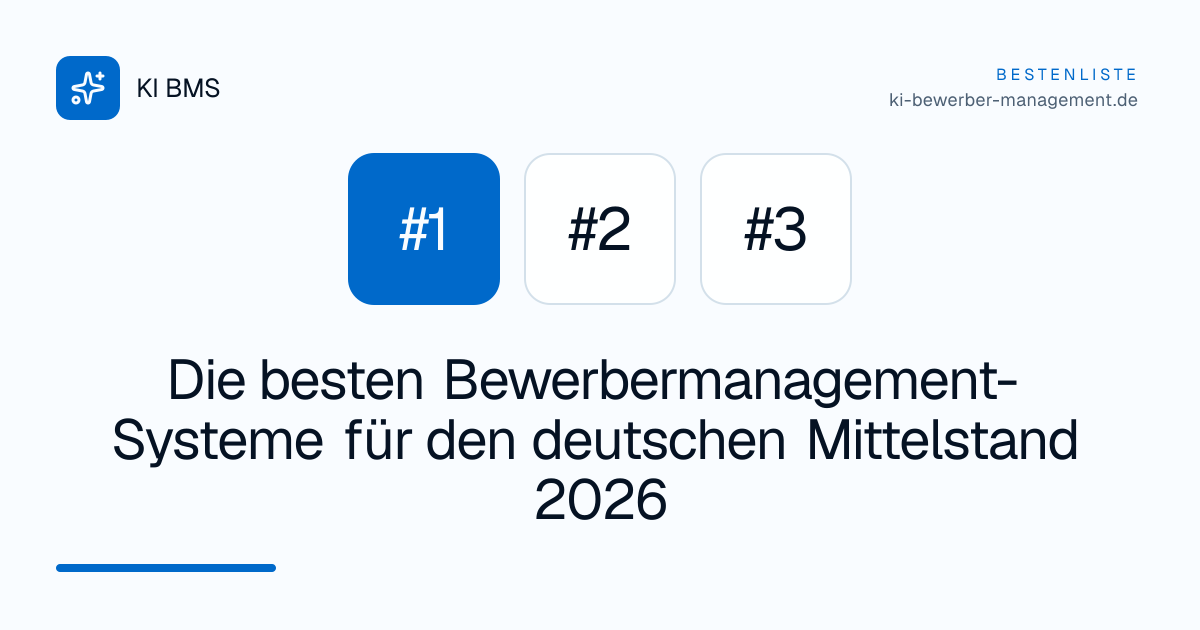 Die besten Bewerbermanagement-Systeme für den deutschen Mittelstand 2026