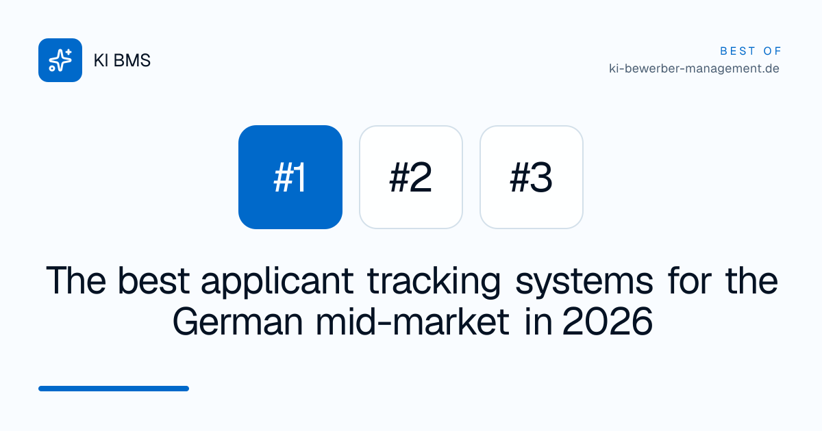 The best applicant tracking systems for the German mid-market in 2026