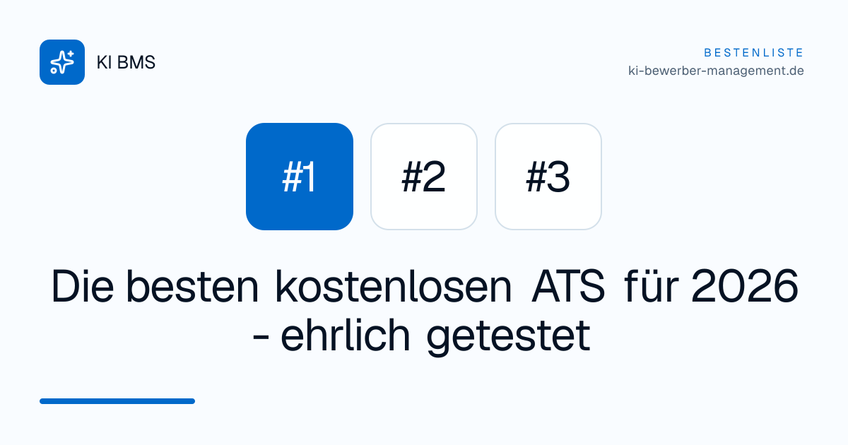 Die besten kostenlosen ATS für 2026 - ehrlich getestet