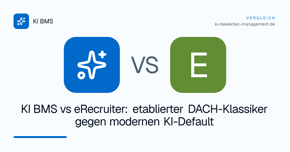 Voller Vergleich KI BMS vs eRecruiter