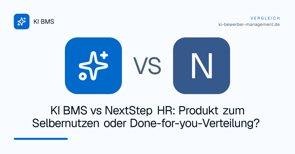 Voller Vergleich KI BMS vs NextStep HR