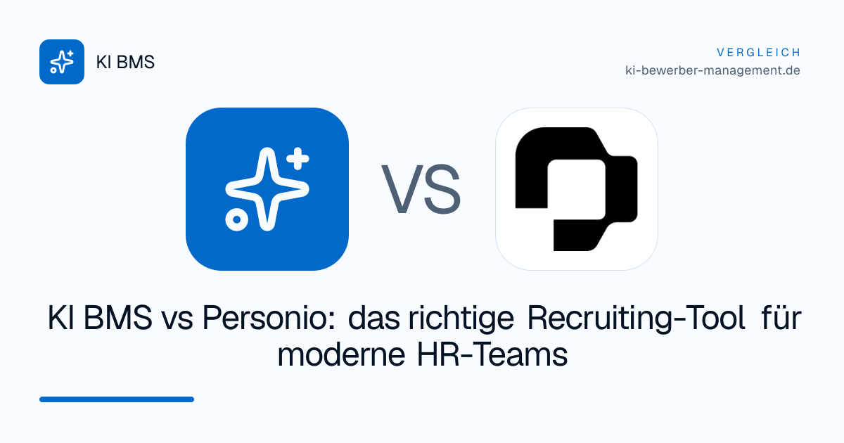 KI BMS vs Personio: das richtige Recruiting-Tool für moderne HR-Teams