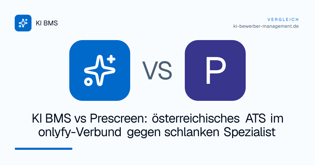 Voller Vergleich KI BMS vs Prescreen