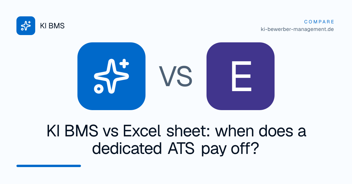 Full KI BMS vs Excel / Google Sheets