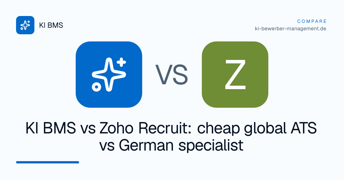 Full KI BMS vs Zoho Recruit
