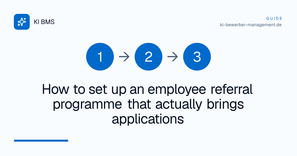 How to set up an employee referral programme that actually brings applications